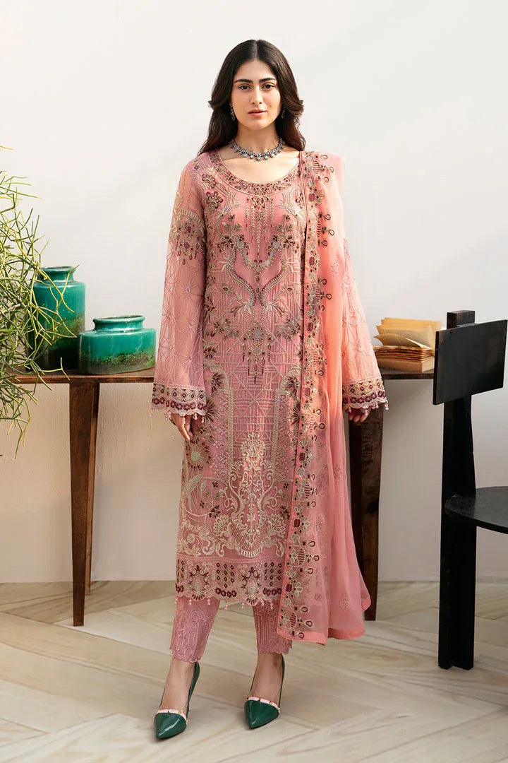 Ramsha | Chevron Chiffon Collection | A-805 - Rang-e-Khaas