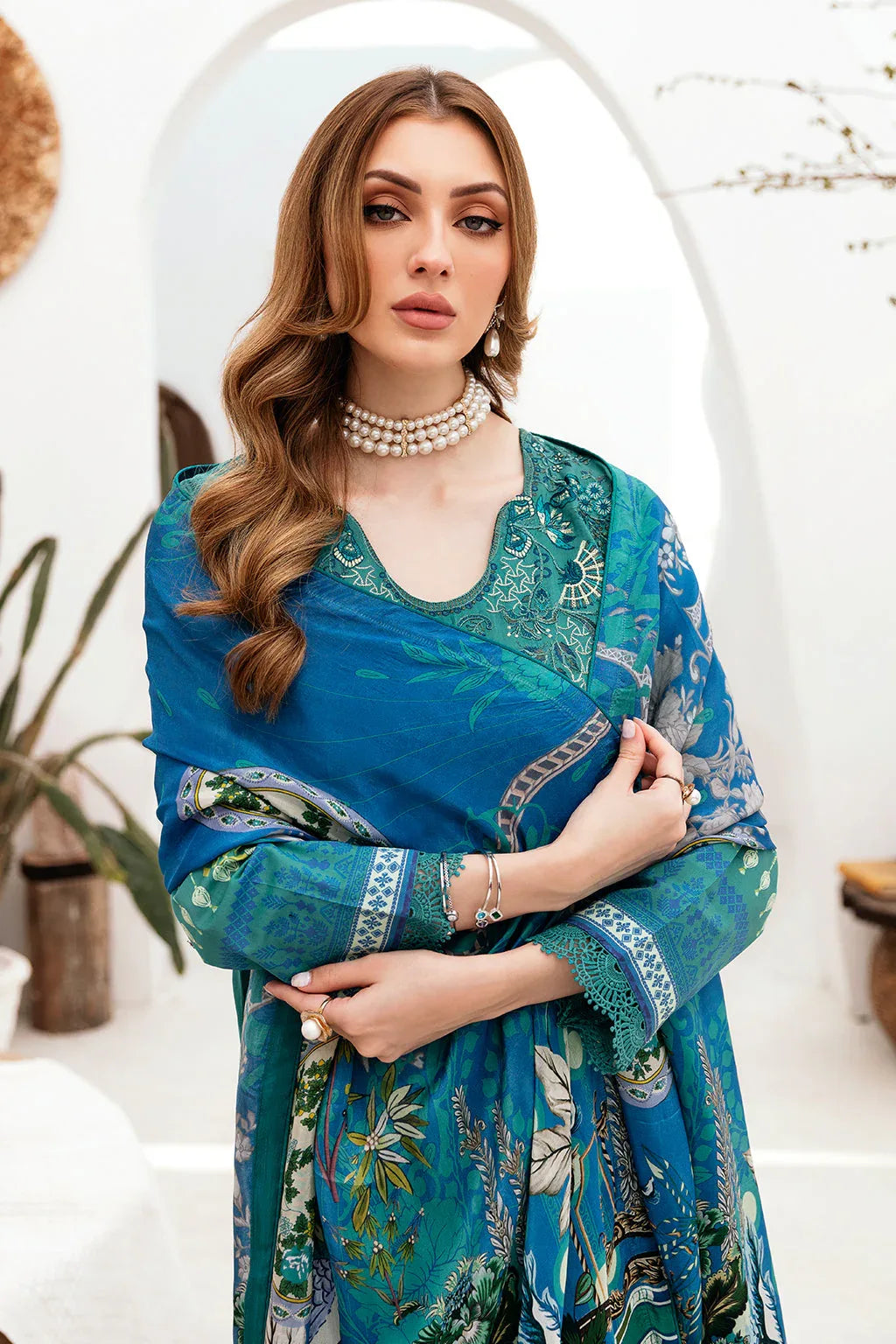 Ramsha | Ghazal Lawn 24 | G-206 - Rang-e-Khaas