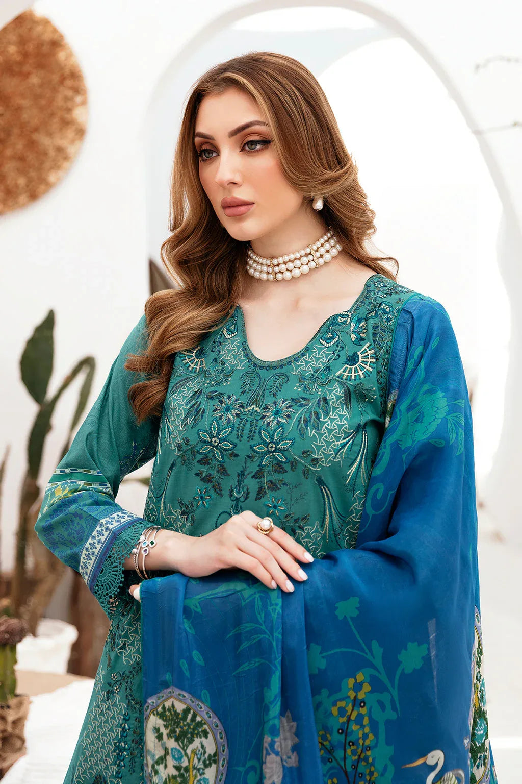 Ramsha | Ghazal Lawn 24 | G-206 - Rang-e-Khaas