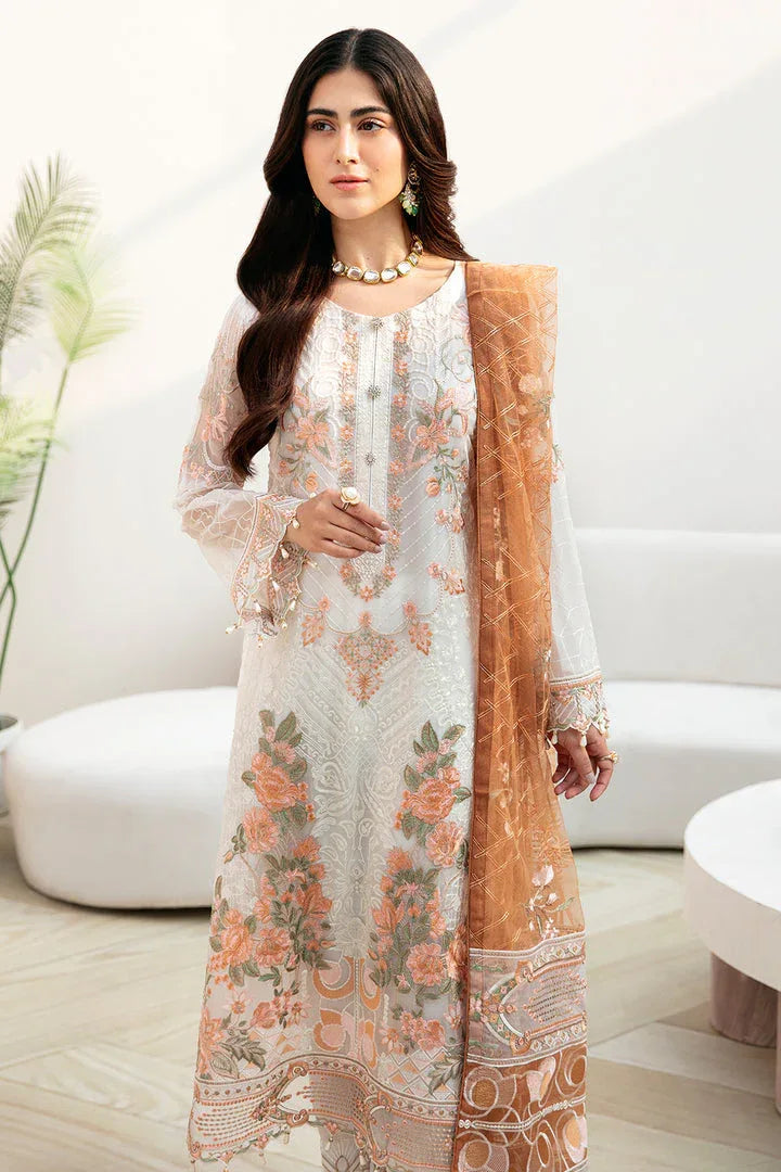 Ramsha | Chevron Chiffon Collection | A-808 - Rang-e-Khaas
