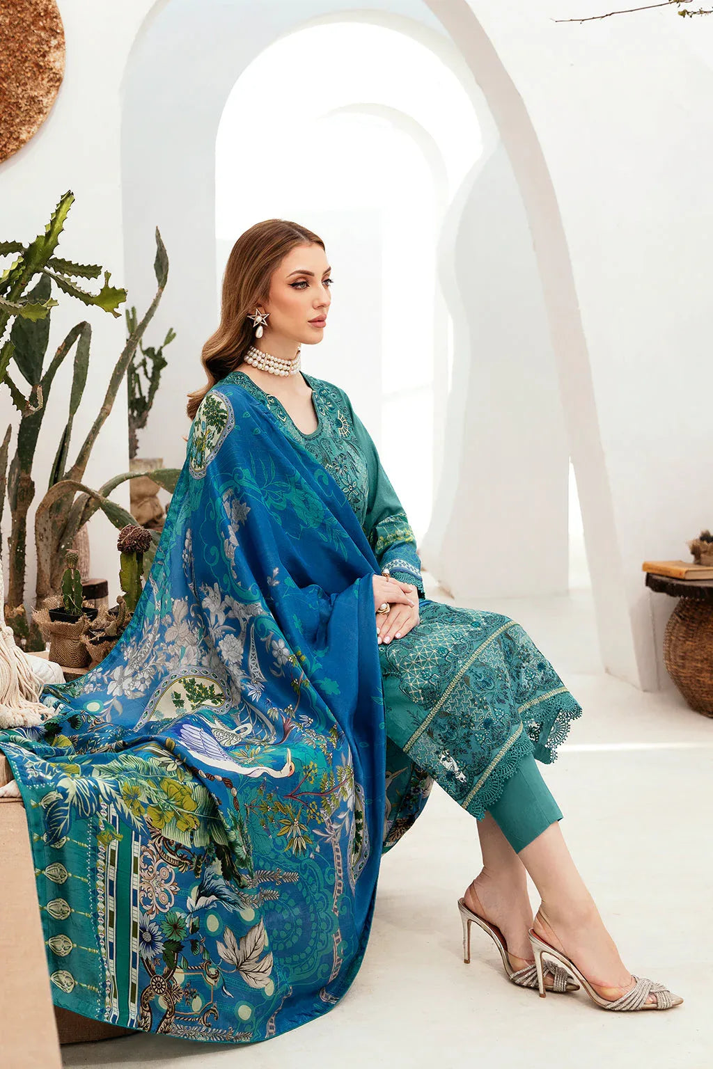 Ramsha | Ghazal Lawn 24 | G-206 - Rang-e-Khaas