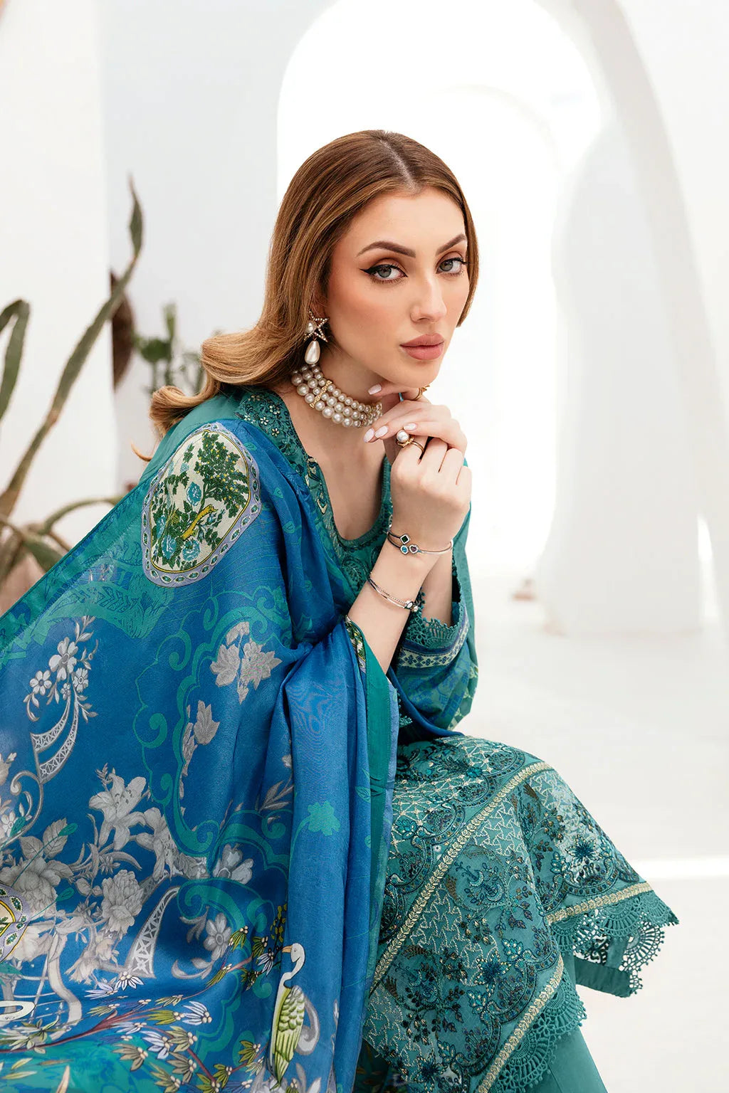 Ramsha | Ghazal Lawn 24 | G-206 - Rang-e-Khaas
