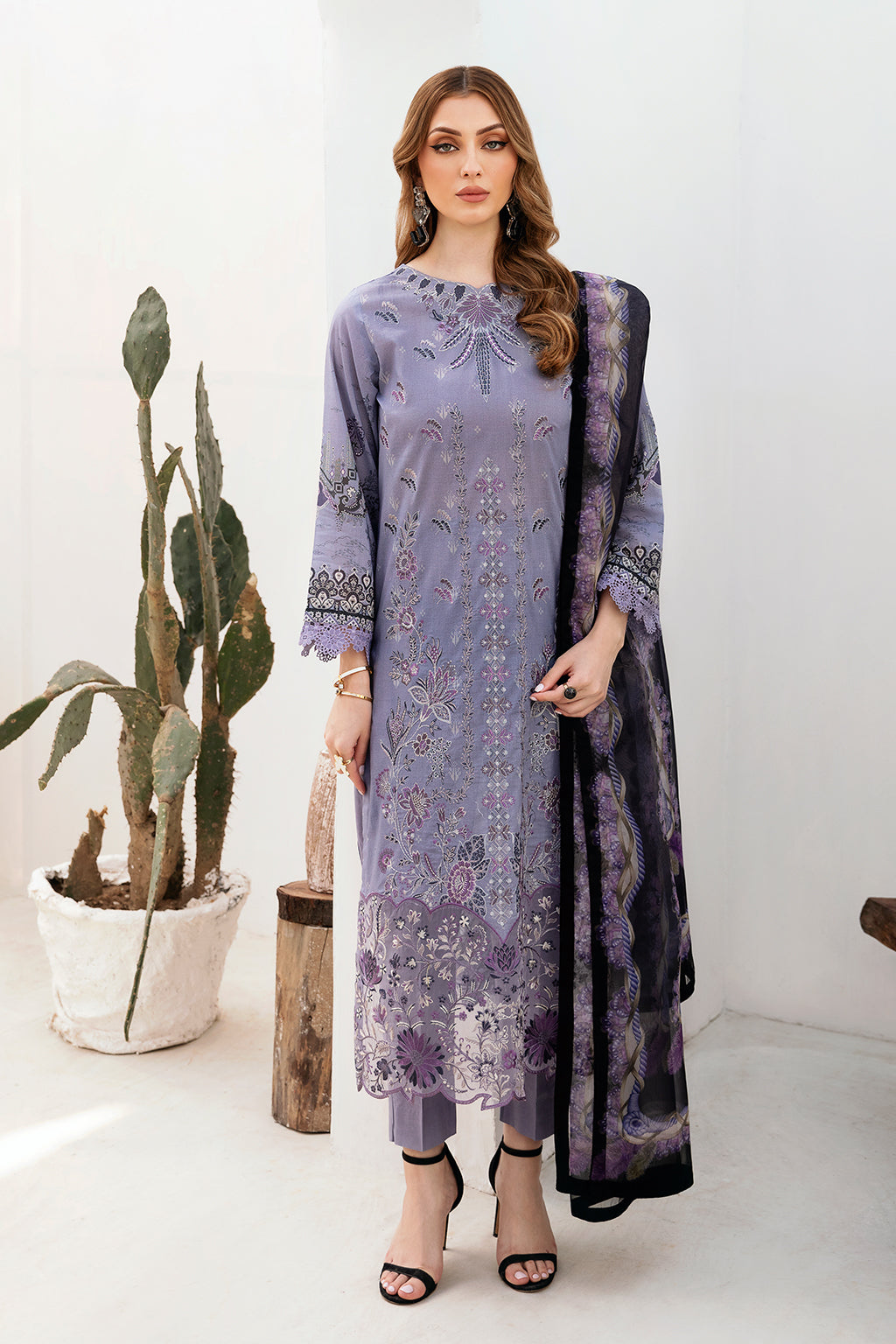 Ramsha | Ghazal Lawn 24 | G-202 - Rang-e-Khaas