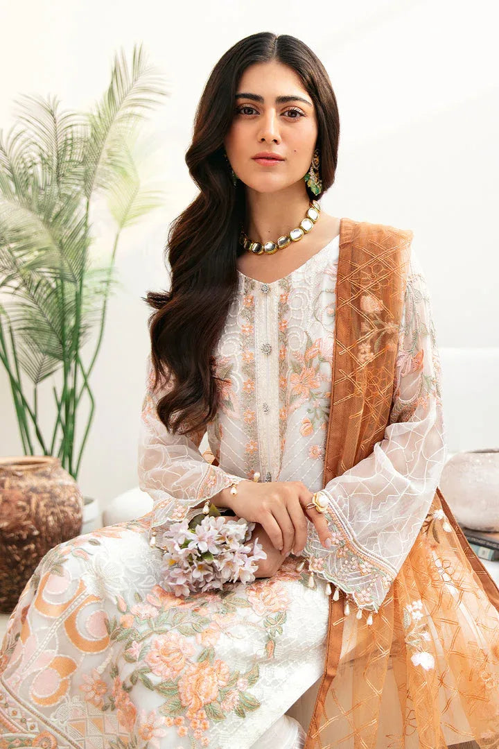Ramsha | Chevron Chiffon Collection | A-808 - Rang-e-Khaas