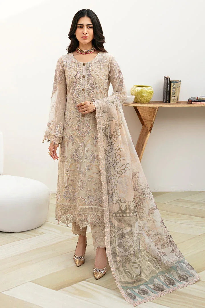 Ramsha | Chevron Chiffon Collection | A-802 - Rang-e-Khaas