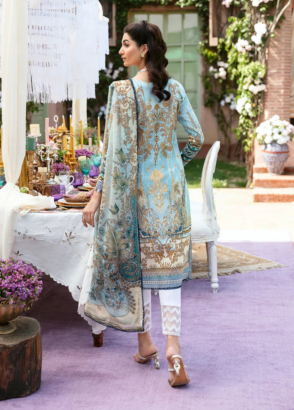 Gulaal | Summer Glow Lawn 24 | AMAYRAH (GL-L-24V3-02) - Rang-e-Khaas