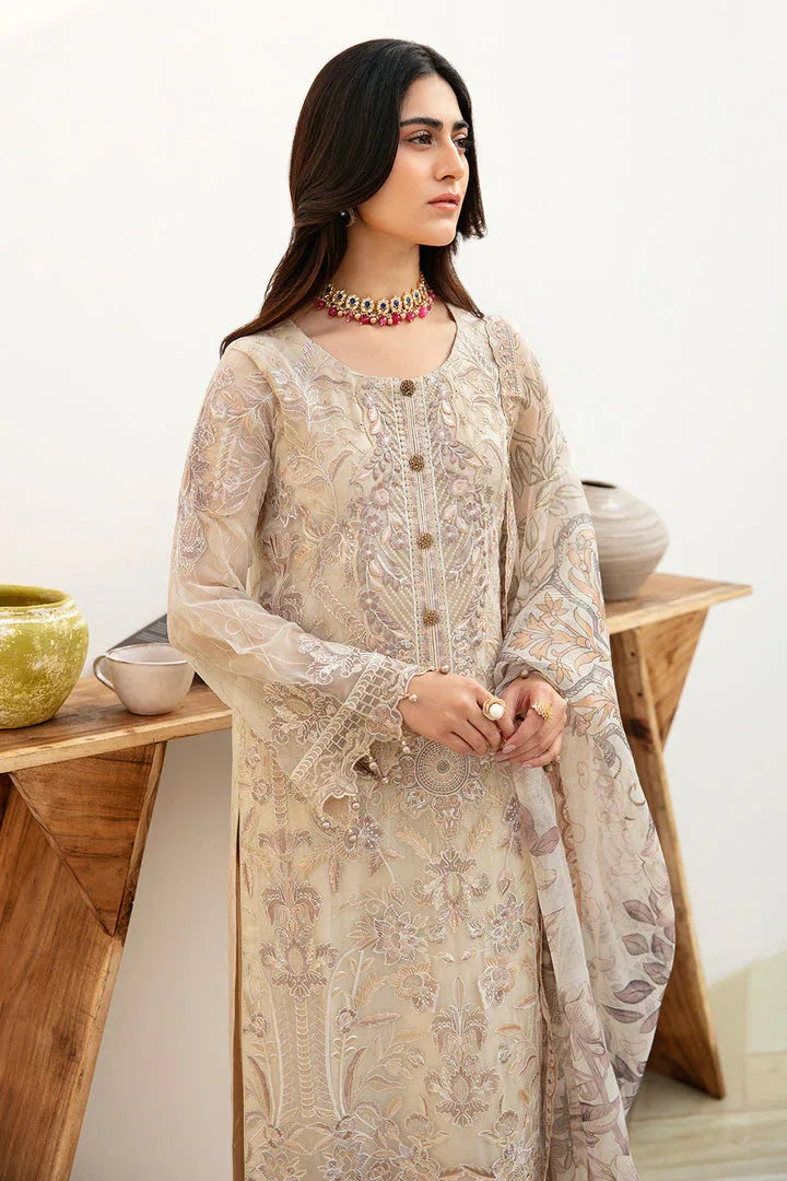Ramsha | Chevron Chiffon Collection | A-802 - Rang-e-Khaas