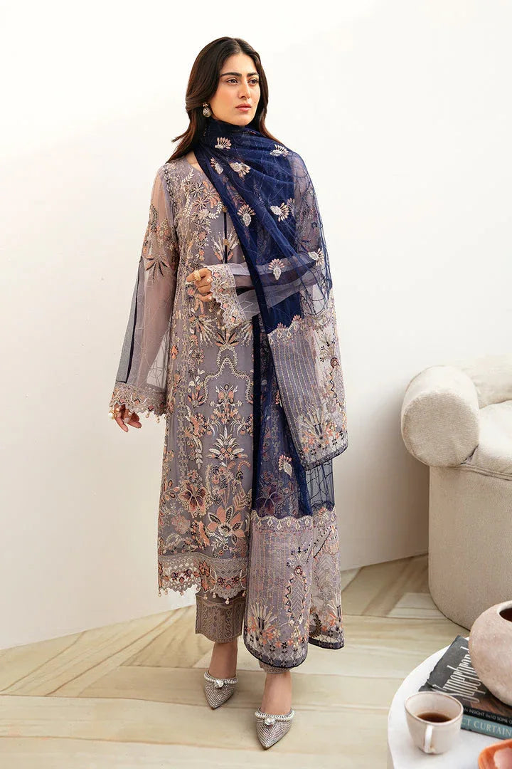 Ramsha | Chevron Chiffon Collection | A-809 - Rang-e-Khaas