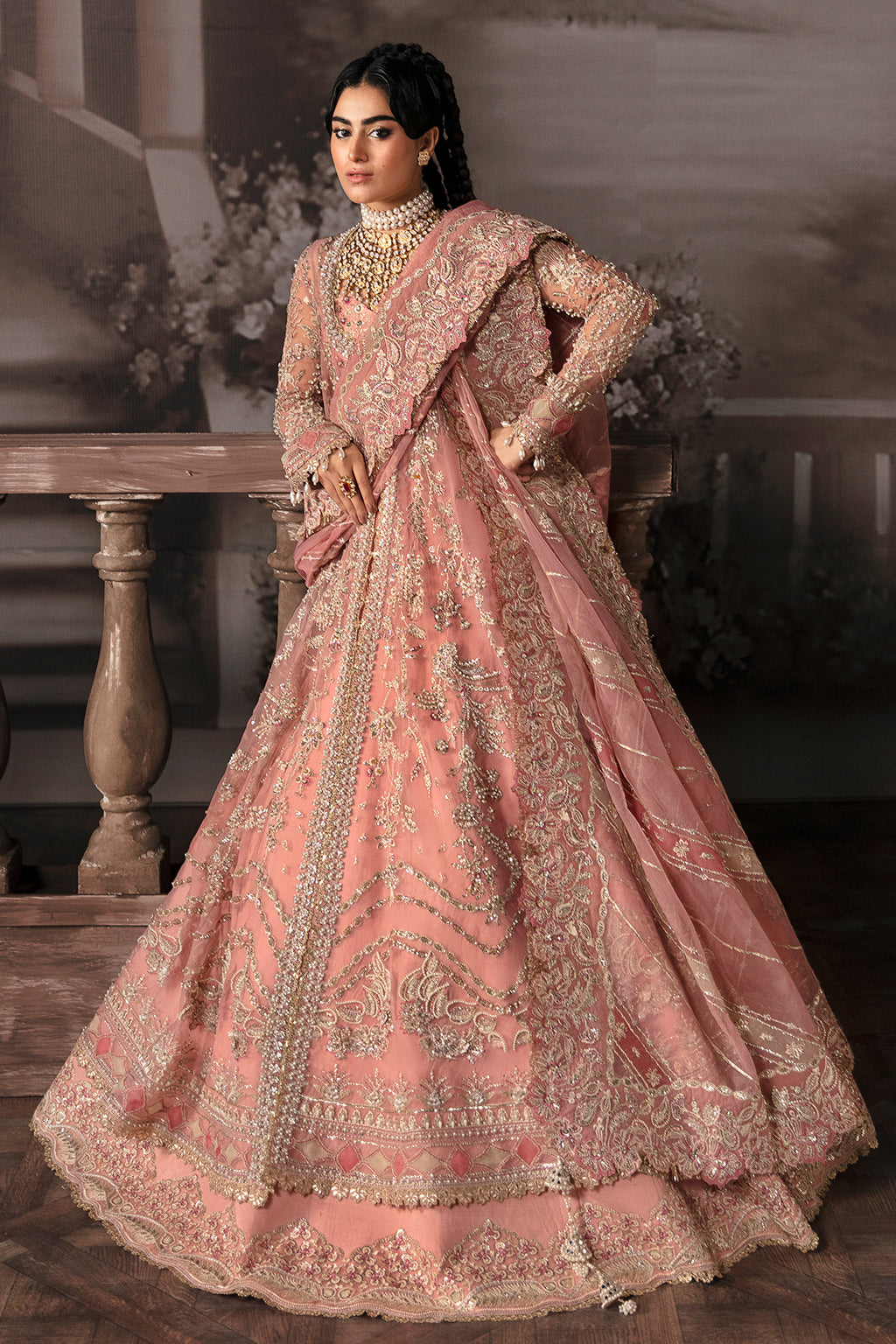 Afrozeh-The Brides Wedding Formal 3Pc Suit AFB-V1-06 Victoria
