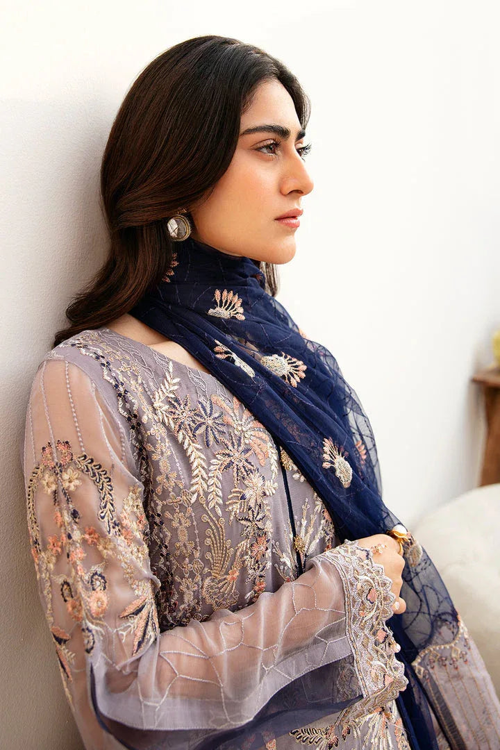 Ramsha | Chevron Chiffon Collection | A-809 - Rang-e-Khaas