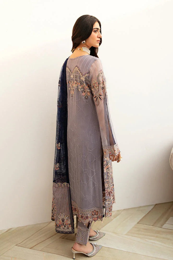 Ramsha | Chevron Chiffon Collection | A-809 - Rang-e-Khaas