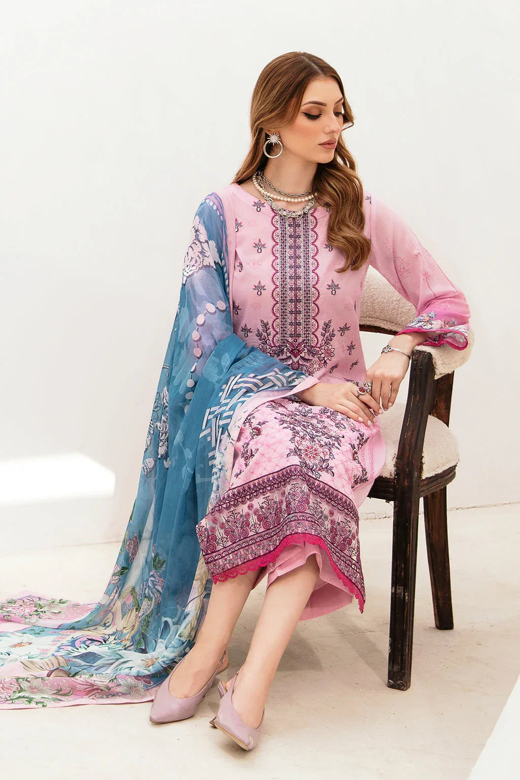 Ramsha | Ghazal Lawn 24 | G-212 - Rang-e-Khaas