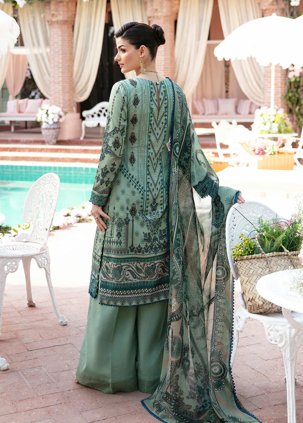 Gulaal | Summer Glow Lawn 24 | ANADIYA (GL-L-24V3-05) - Rang-e-Khaas