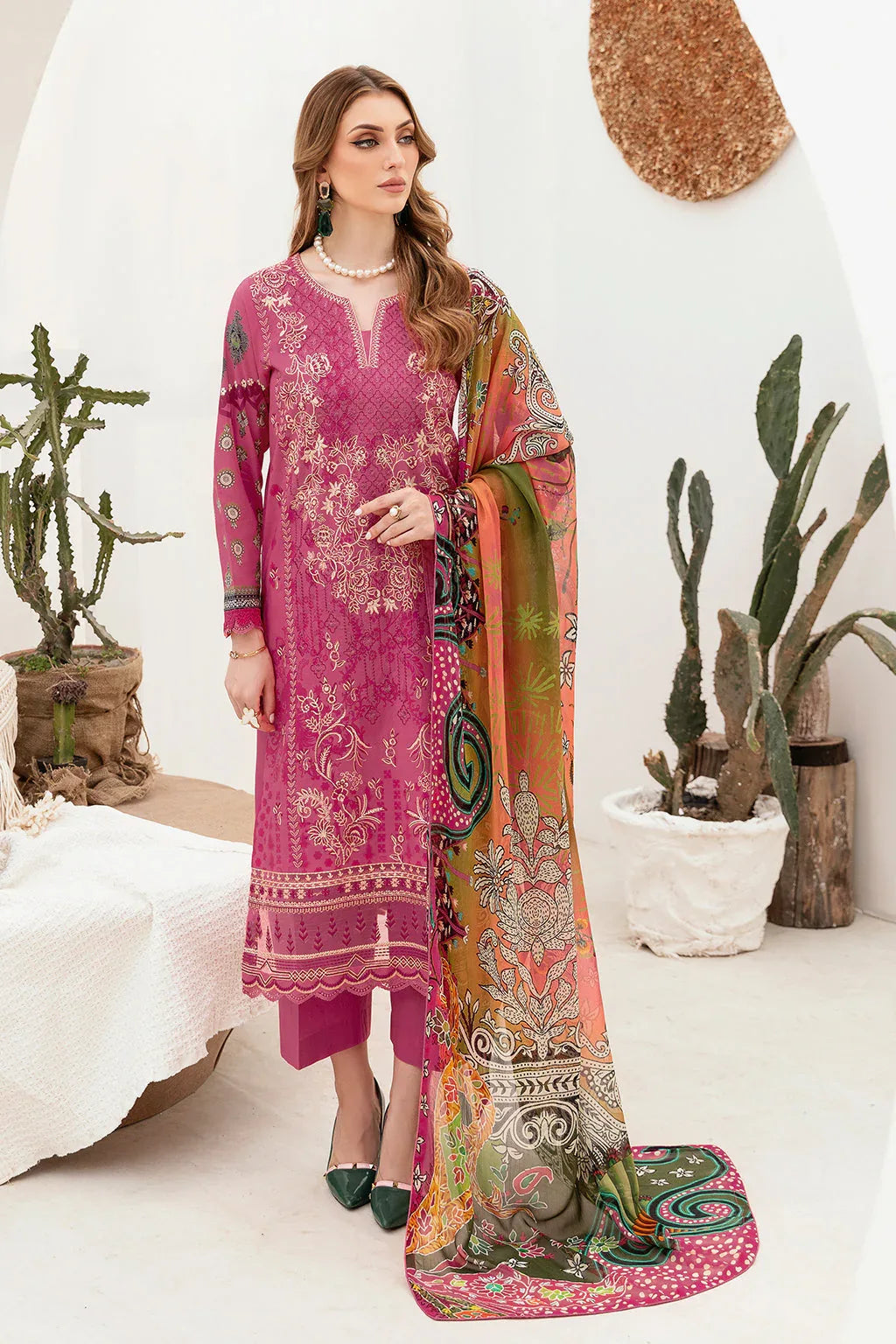 Ramsha | Ghazal Lawn 24 | G-208 - Rang-e-Khaas
