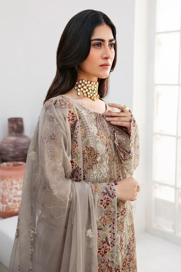 Ramsha | Chevron Chiffon Collection | A-806 - Rang-e-Khaas