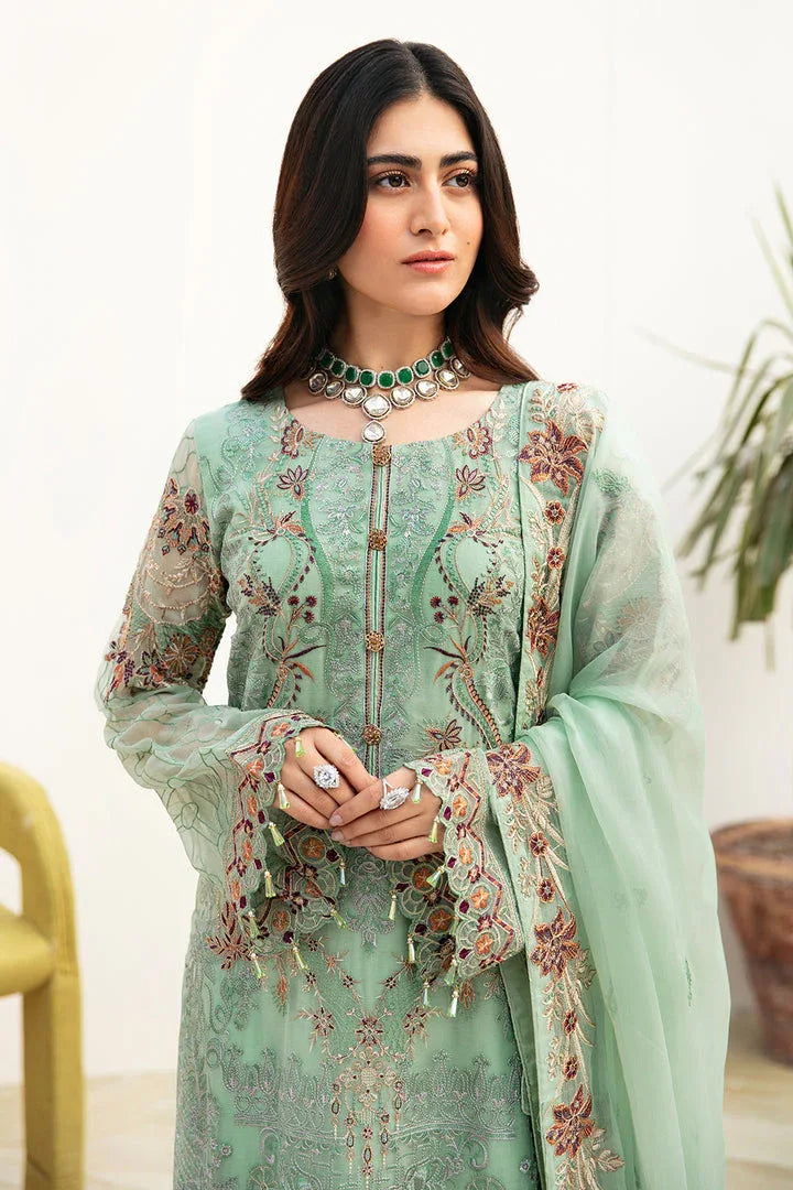 Ramsha | Chevron Chiffon Collection | A-804 - Rang-e-Khaas