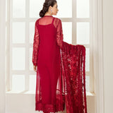 BAROQUE-EMBROIDERED CHIFFON UF-37