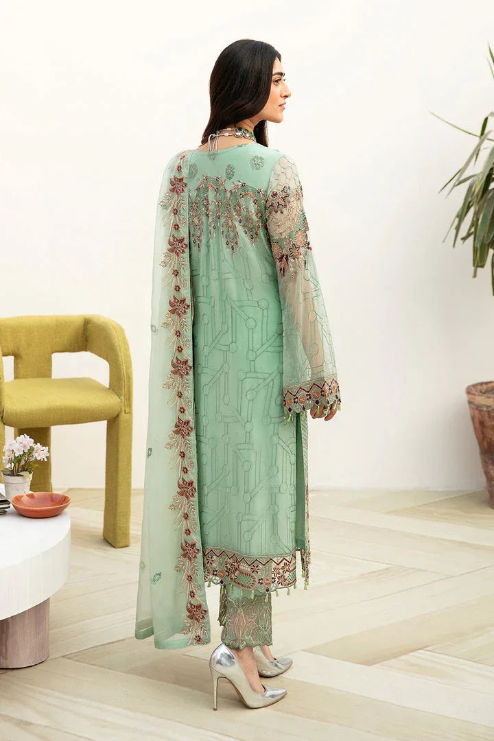 Ramsha | Chevron Chiffon Collection | A-804 - Rang-e-Khaas
