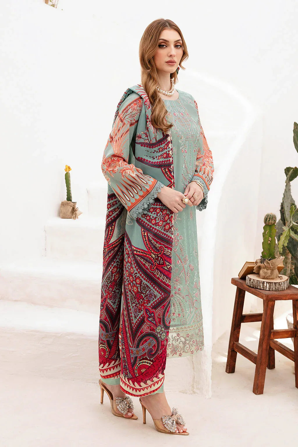 Ramsha | Ghazal Lawn 24 | G-209 - Rang-e-Khaas