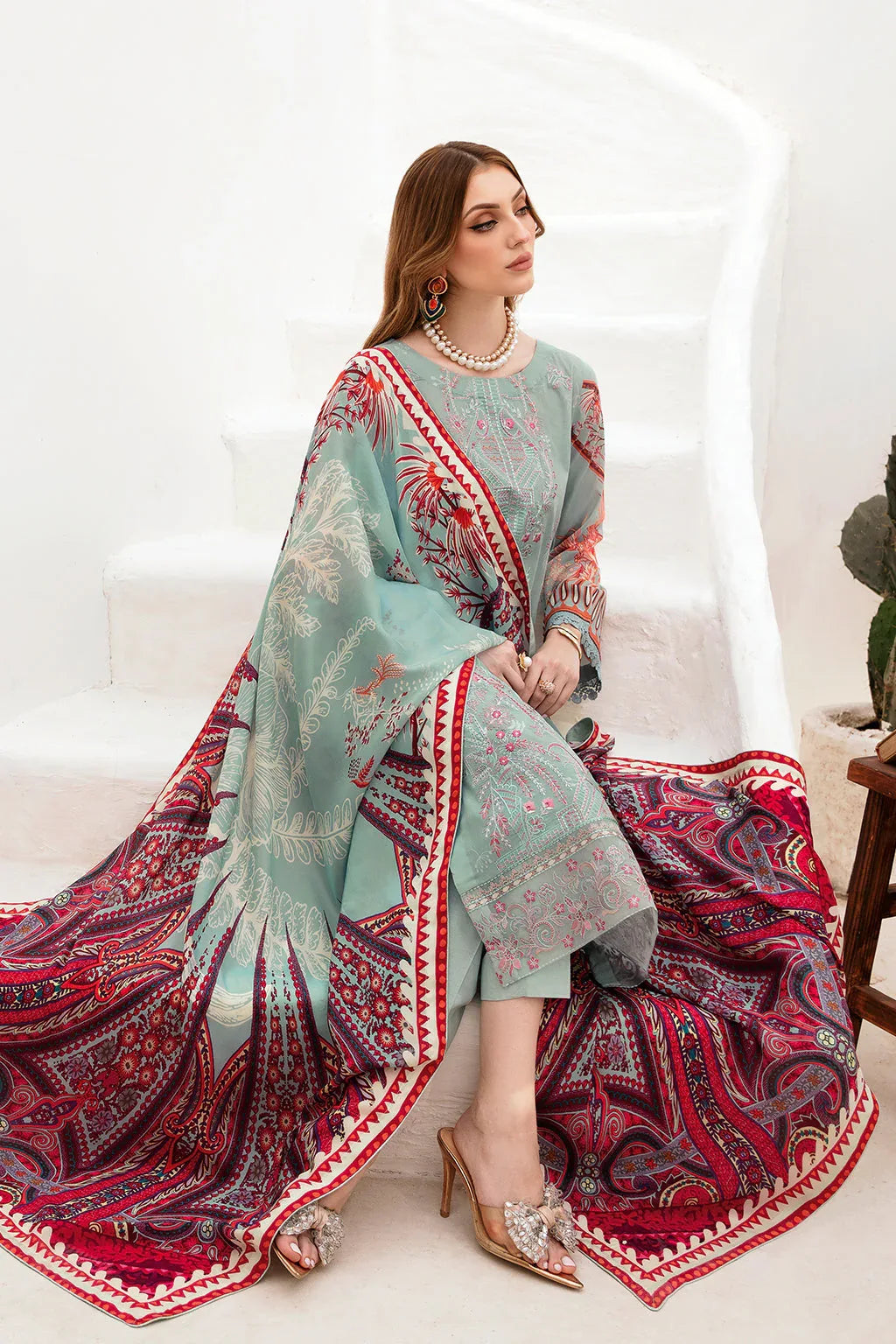 Ramsha | Ghazal Lawn 24 | G-209 - Rang-e-Khaas