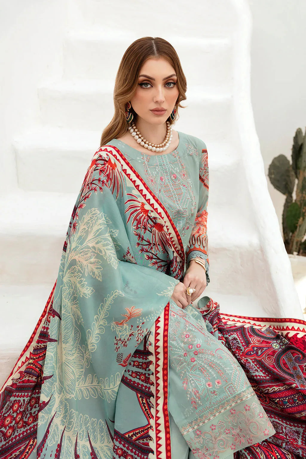 Ramsha | Ghazal Lawn 24 | G-209 - Rang-e-Khaas