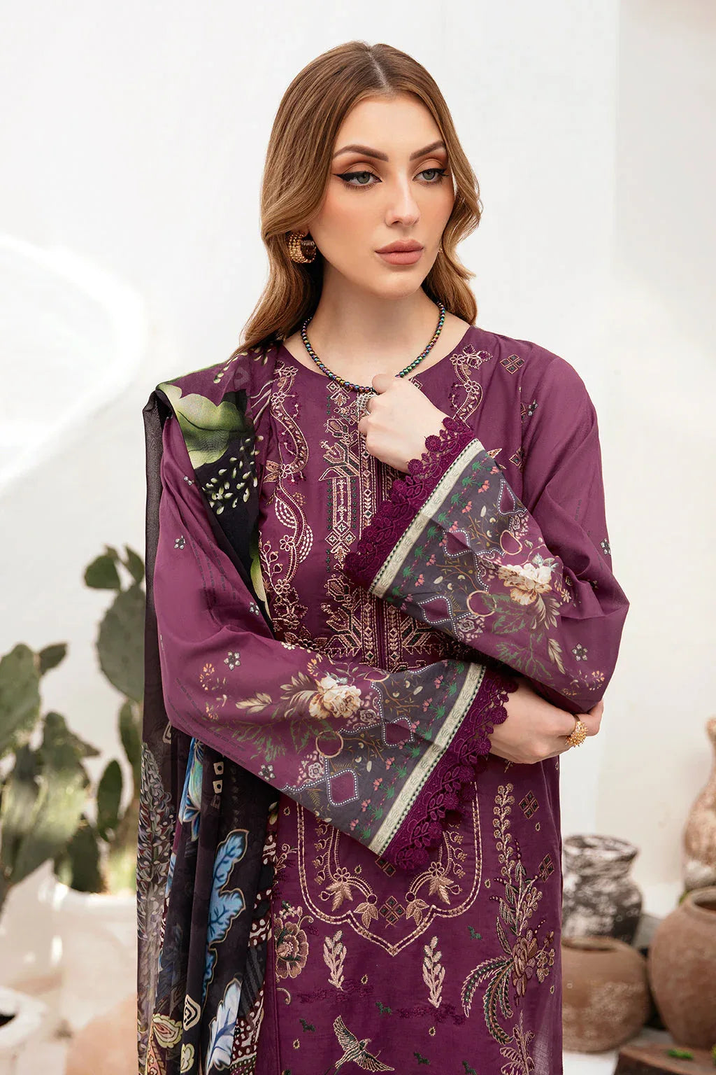 Ramsha | Ghazal Lawn 24 | G-205 - Rang-e-Khaas