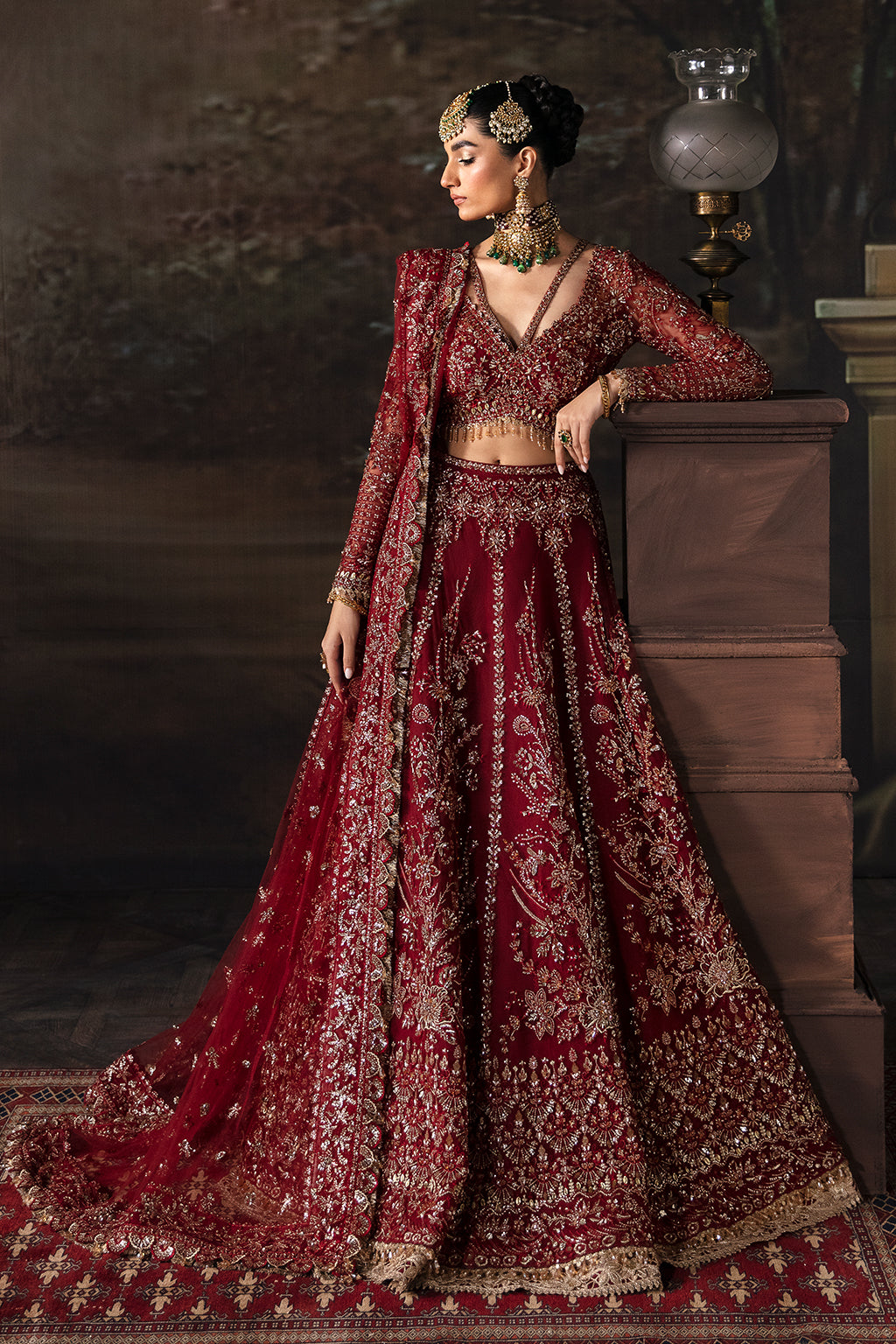 Afrozeh-The Brides Wedding Formal 3Pc Suit AFB-V1-01 Emmaline