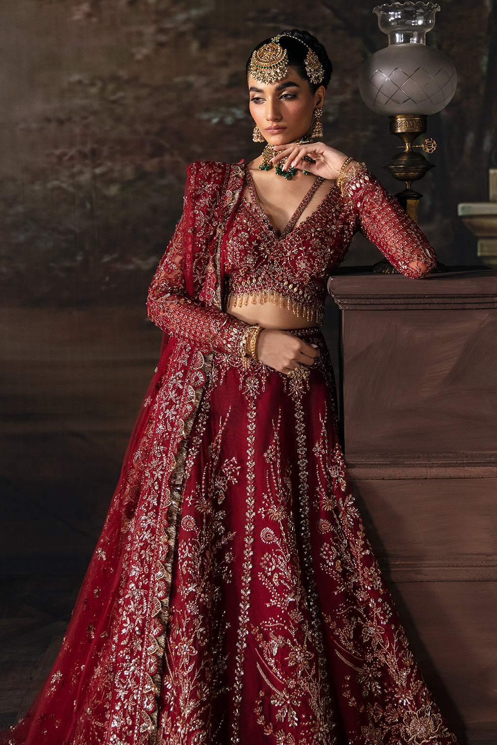 Afrozeh-The Brides Wedding Formal 3Pc Suit AFB-V1-01 Emmaline