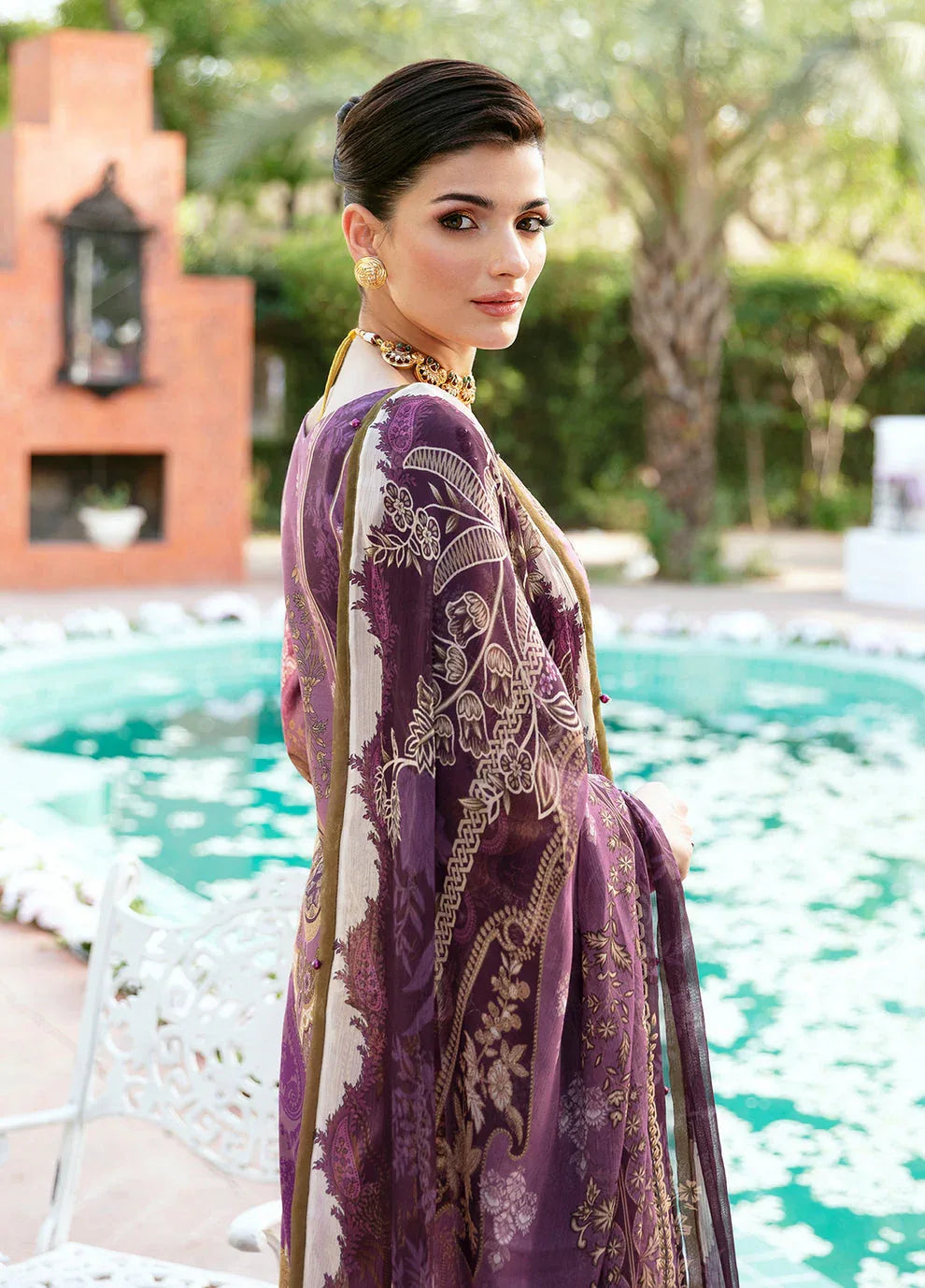 Gulaal | Summer Glow Lawn 24 | ESMERAY (GL-L-24V3-03) - Rang-e-Khaas