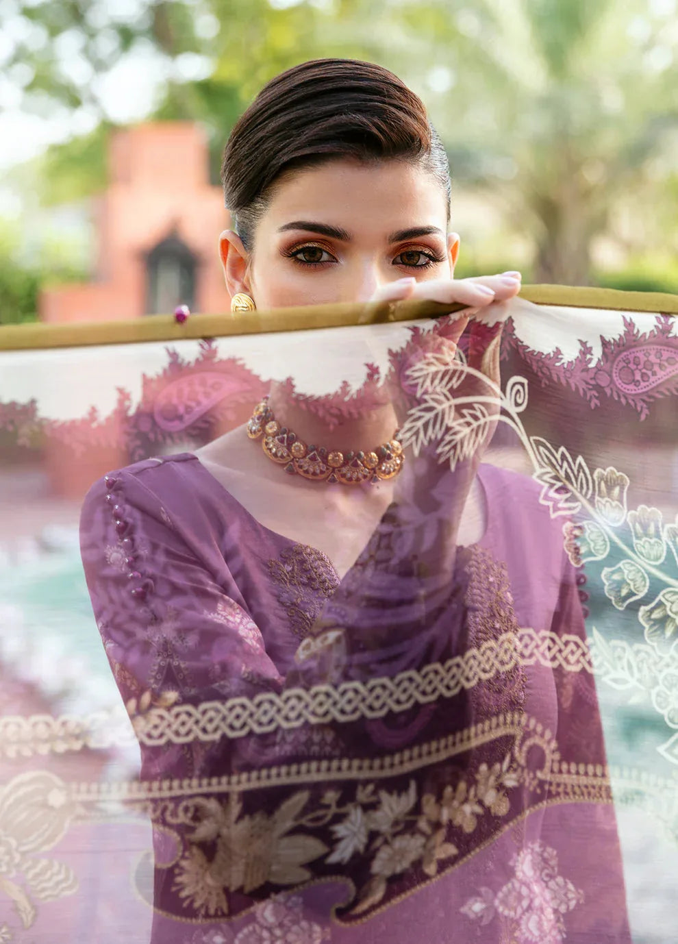 Gulaal | Summer Glow Lawn 24 | ESMERAY (GL-L-24V3-03) - Rang-e-Khaas