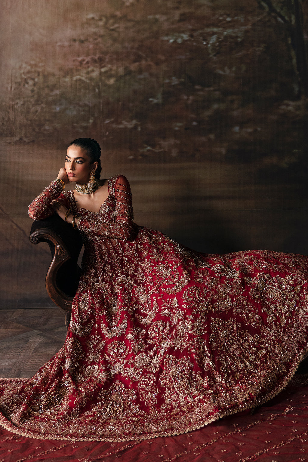 Afrozeh-The Brides Wedding Formal 3Pc Suit AFB-V1-07 Adelaide