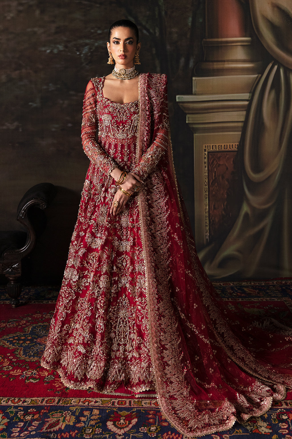 Afrozeh-The Brides Wedding Formal 3Pc Suit AFB-V1-07 Adelaide