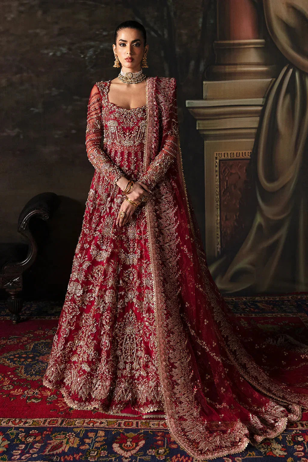 Afrozeh | The Brides Edit 23 | Adelaide - Rang-e-Khaas