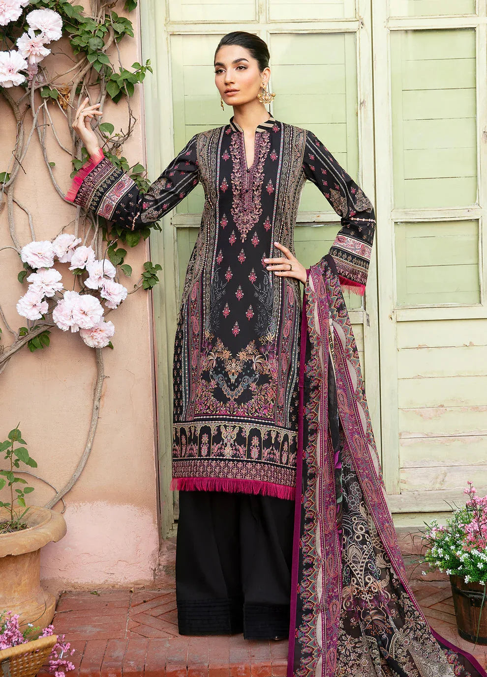Gulaal | Summer Glow Lawn 24 | ANDREA (GL-L-24V3-06) - Rang-e-Khaas