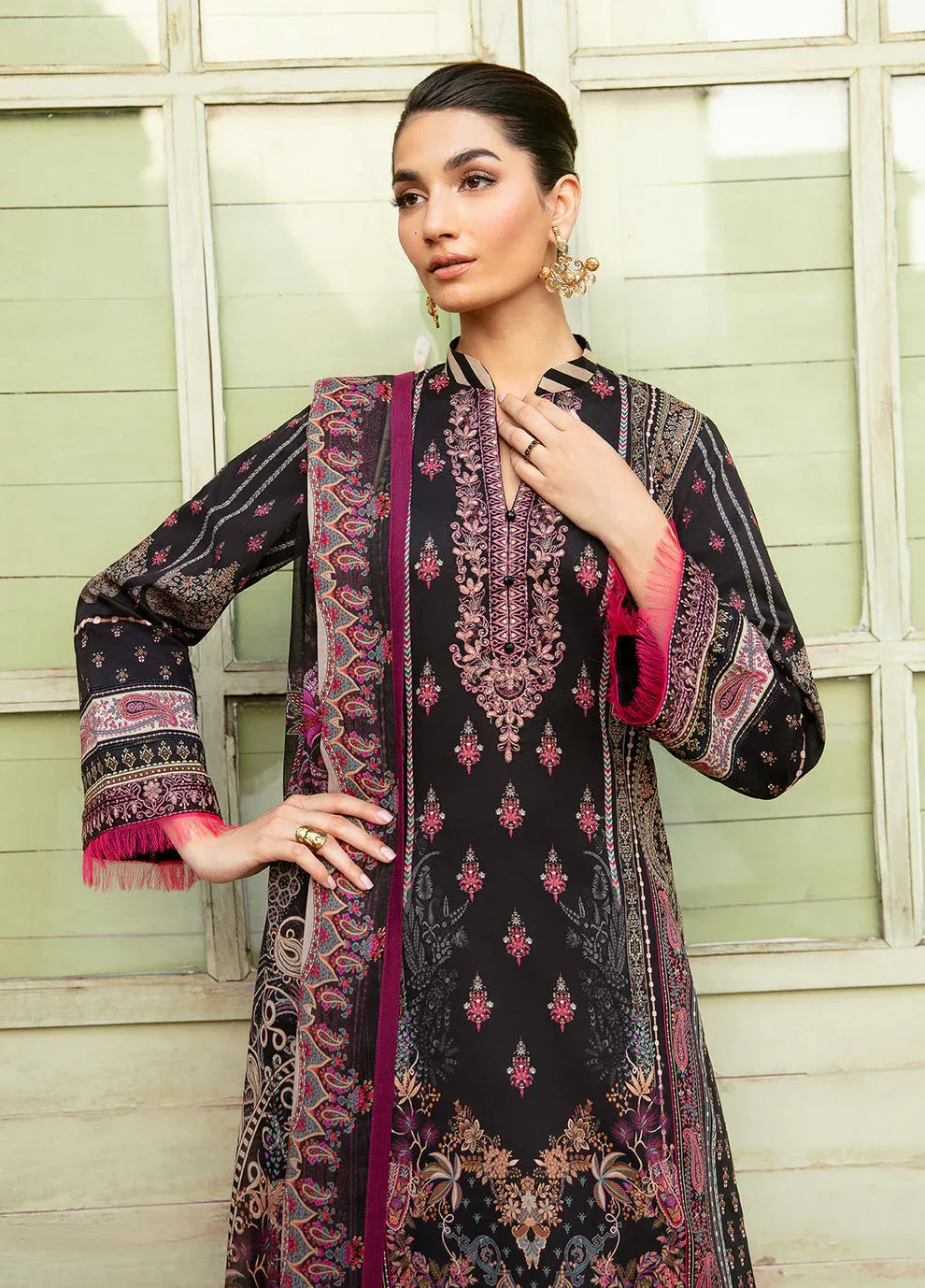 Gulaal | Summer Glow Lawn 24 | ANDREA (GL-L-24V3-06) - Rang-e-Khaas