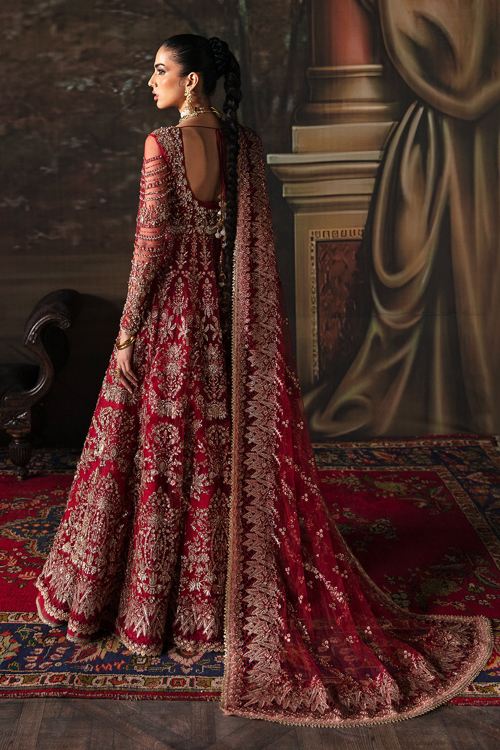 Afrozeh-The Brides Wedding Formal 3Pc Suit AFB-V1-07 Adelaide
