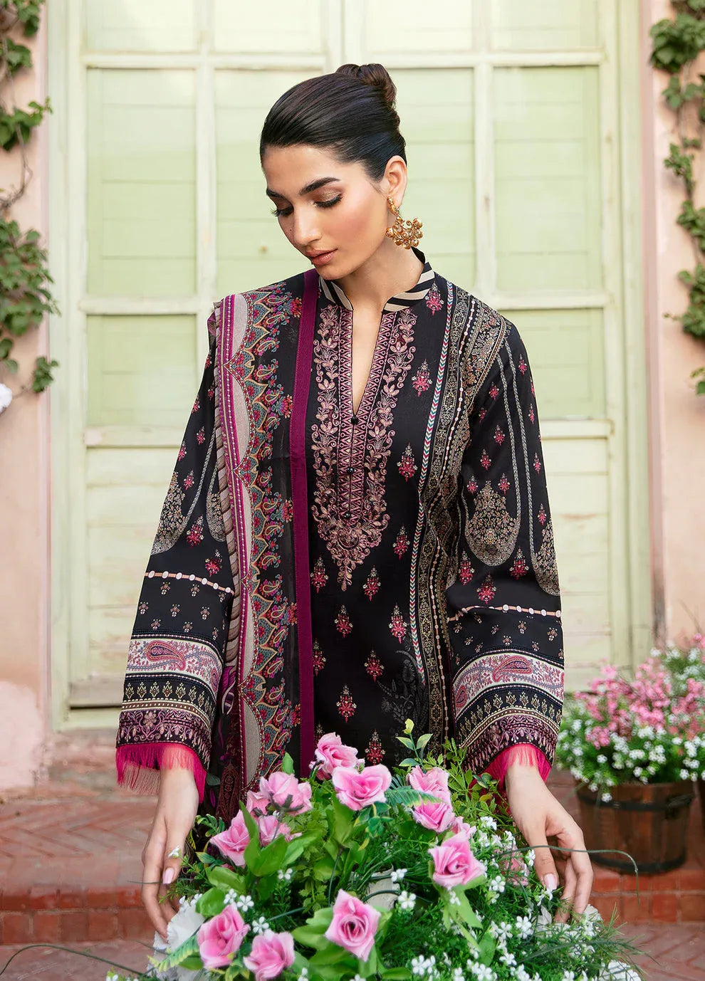 Gulaal | Summer Glow Lawn 24 | ANDREA (GL-L-24V3-06) - Rang-e-Khaas