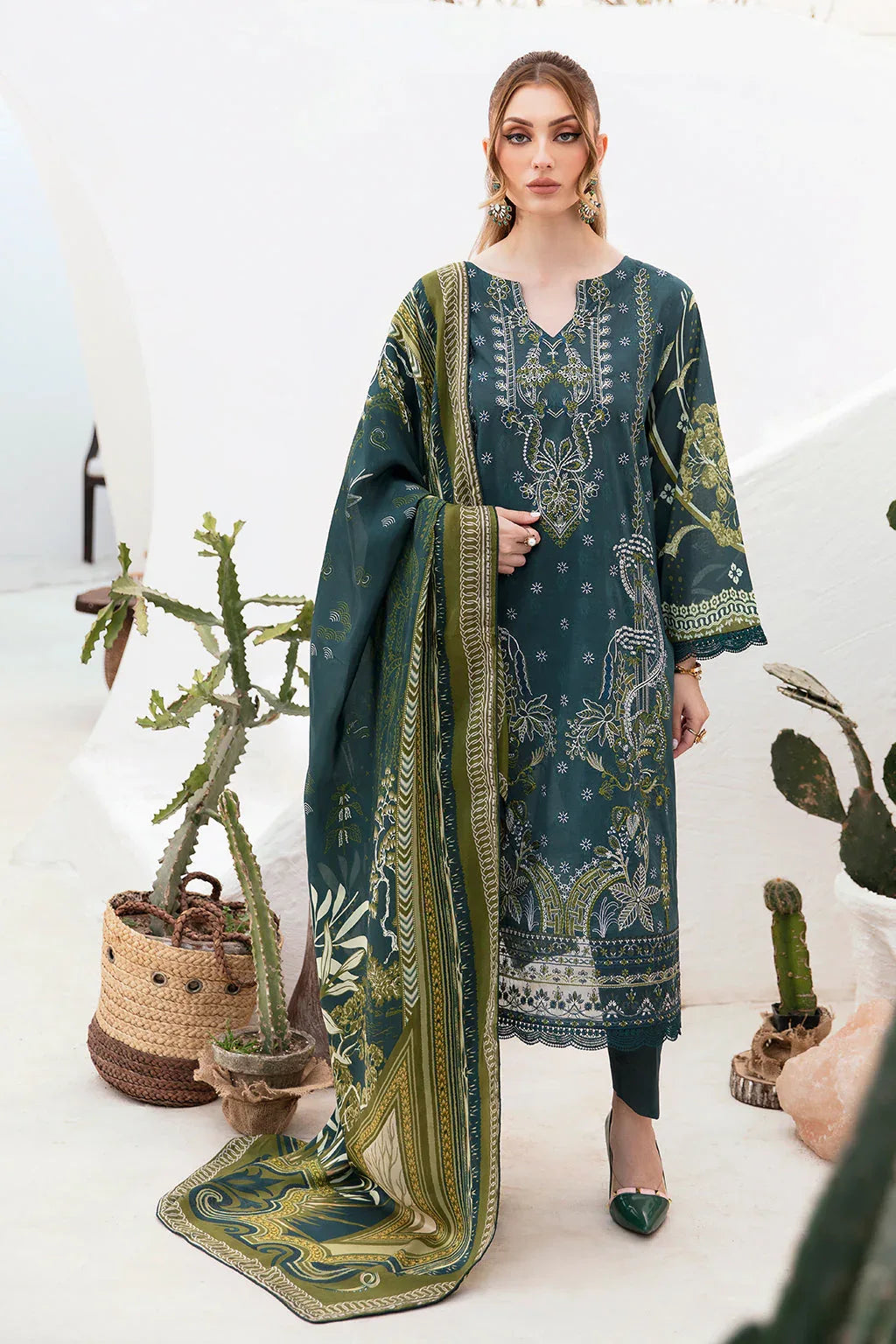 Ramsha | Ghazal Lawn 24 | G-203 - Rang-e-Khaas