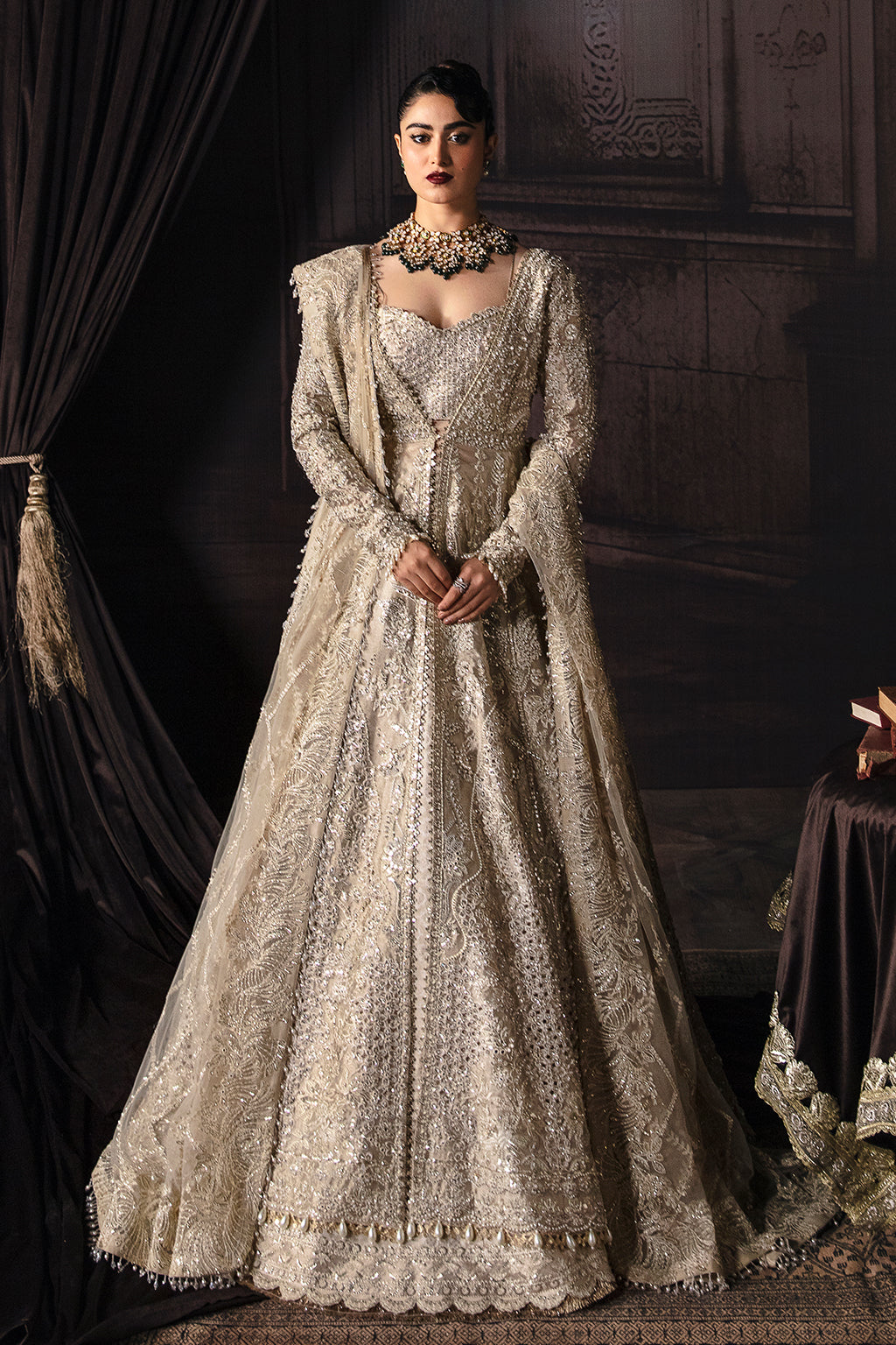 Afrozeh-The Brides Wedding Formal 3Pc Suit AFB-V1-03 Margaret