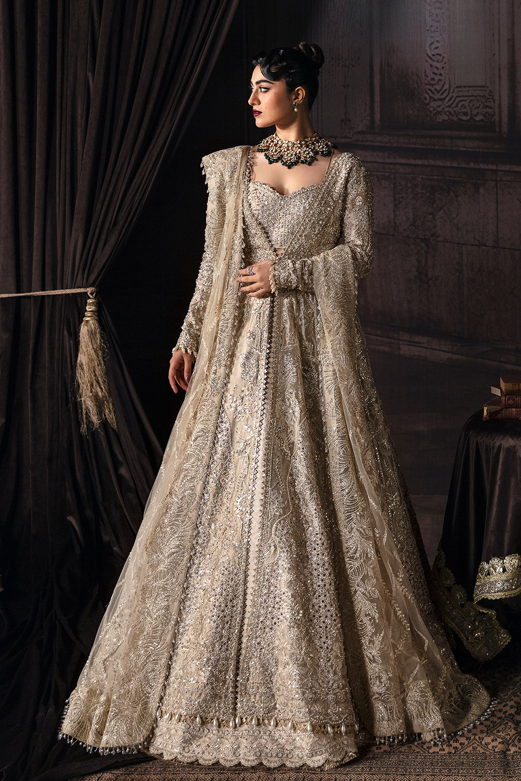 Afrozeh-The Brides Wedding Formal 3Pc Suit AFB-V1-03 Margaret