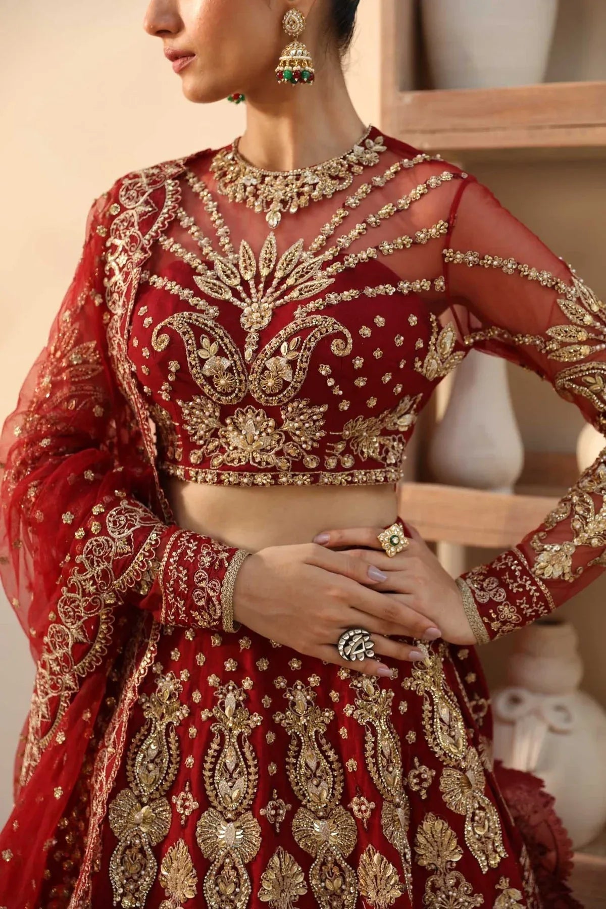 Akbar Aslam | Deewani Wedding Formals | Embyrlen - Rang-e-Khaas
