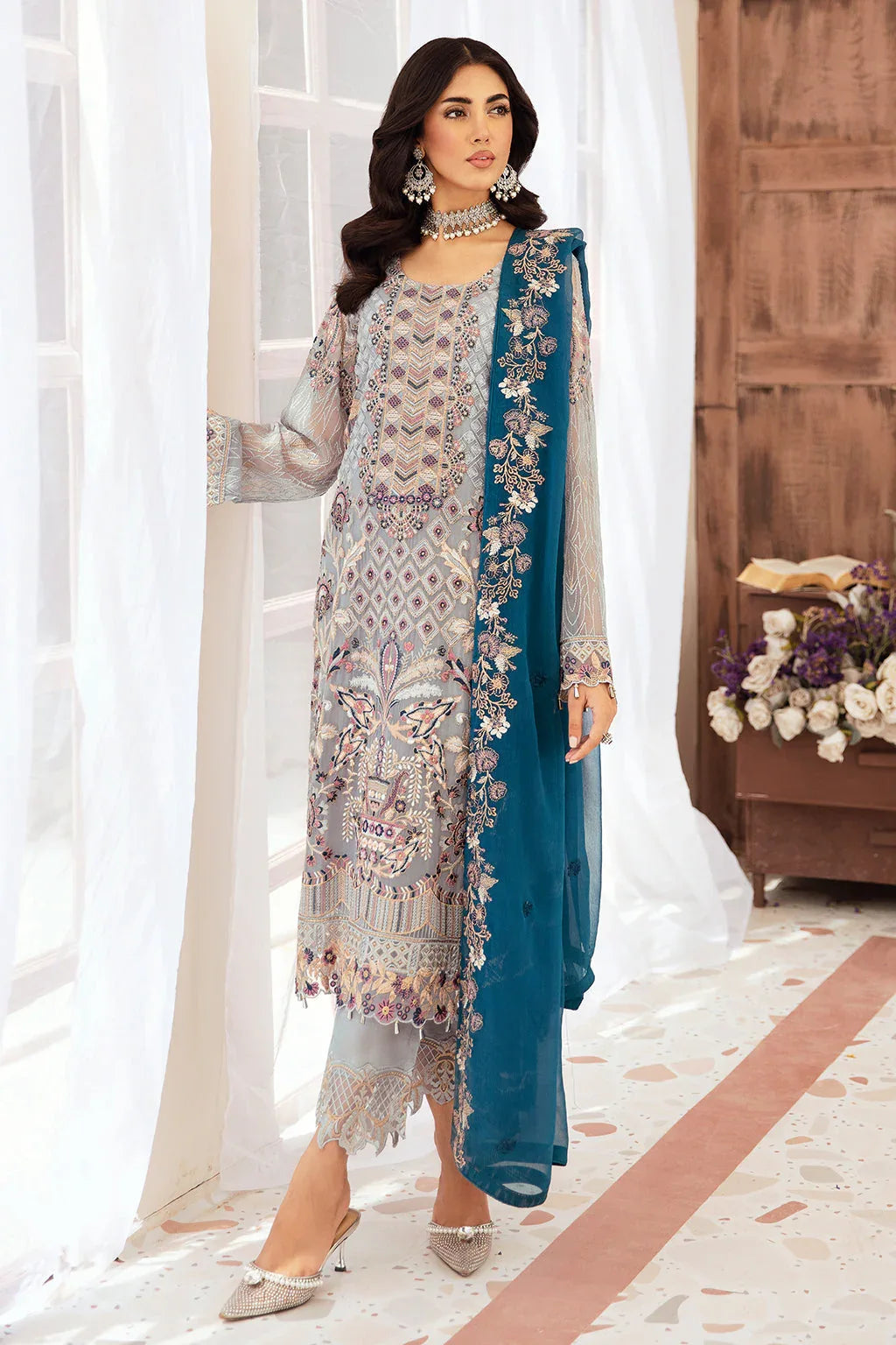 Ramsha | Ramsha Collection | F-2609 - Rang-e-Khaas