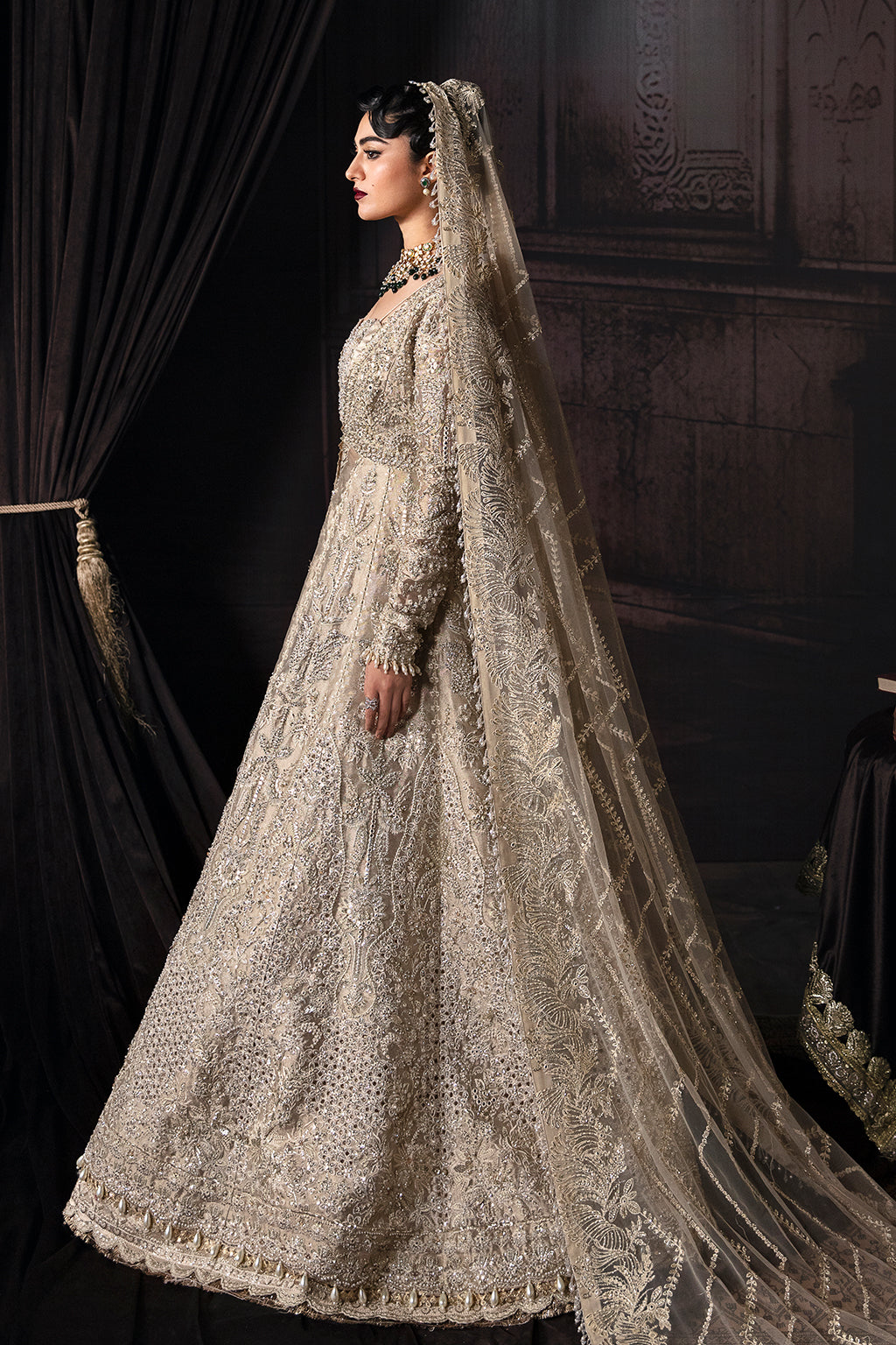 Afrozeh-The Brides Wedding Formal 3Pc Suit AFB-V1-03 Margaret