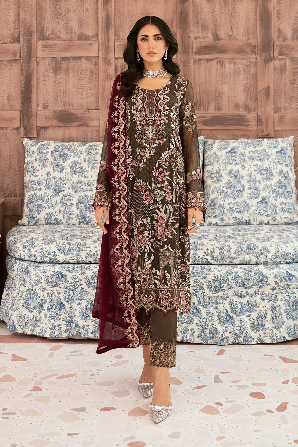Ramsha | Ramsha Collection | F-2604 - Rang-e-Khaas