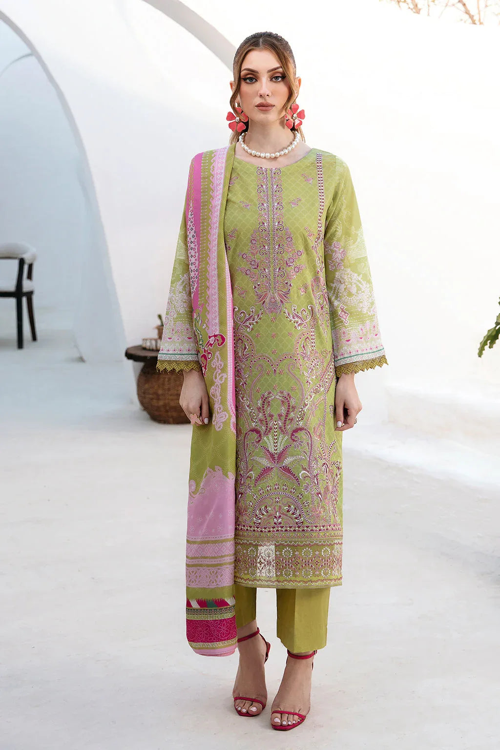 Ramsha | Ghazal Lawn 24 | G-210 - Rang-e-Khaas