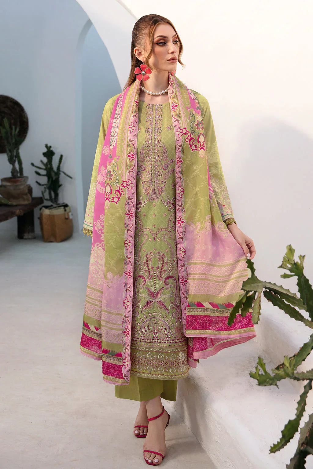 Ramsha | Ghazal Lawn 24 | G-210 - Rang-e-Khaas