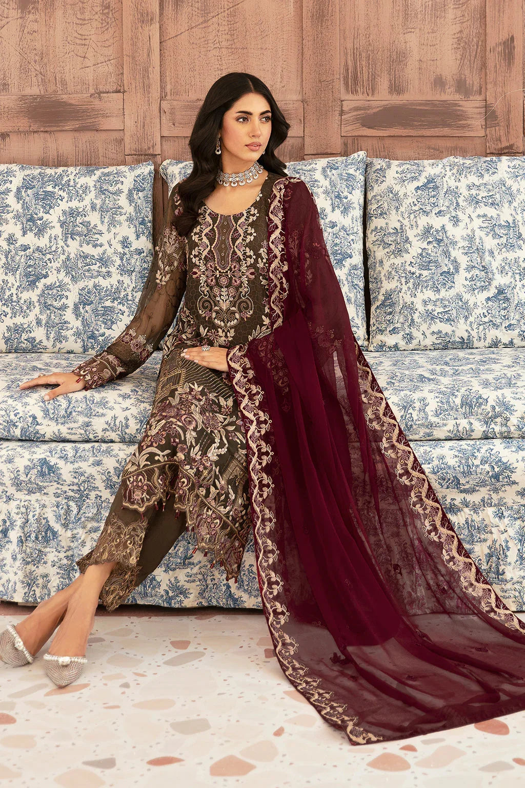 Ramsha | Ramsha Collection | F-2604 - Rang-e-Khaas