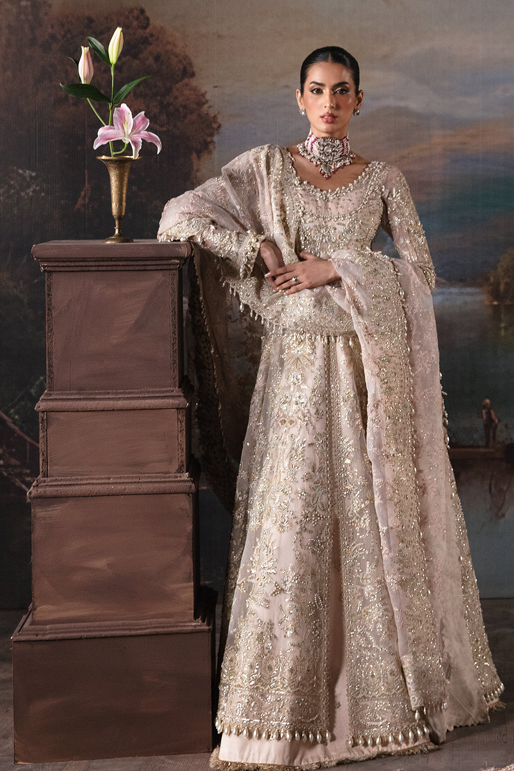 Afrozeh-The Brides Wedding Formal 3Pc Suit AFB-V1-02 Clara