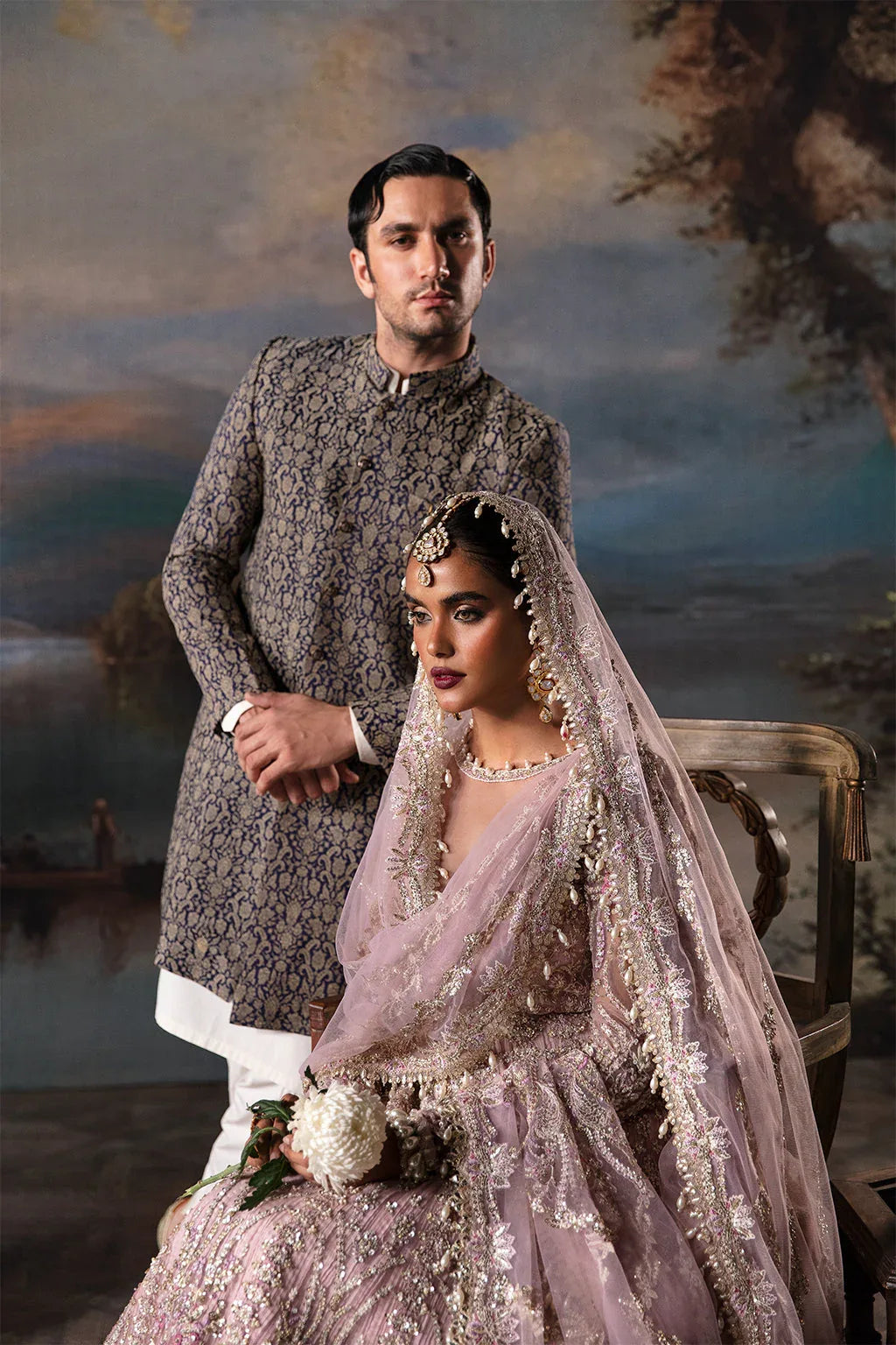 Afrozeh-The Brides Wedding Formal 3Pc Suit AFB-V1-04 Isabella - Rang-e-Khaas