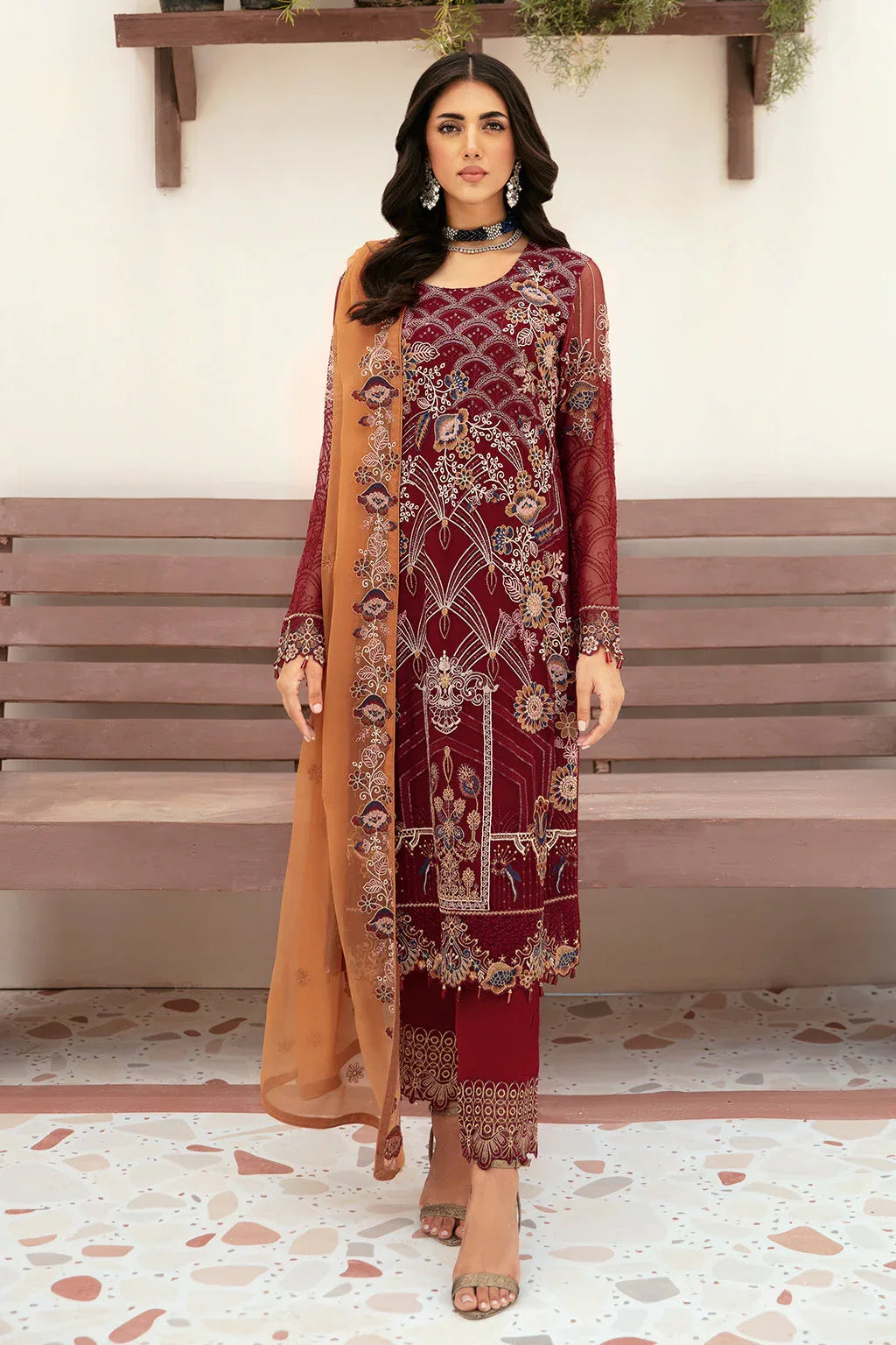 Ramsha | Ramsha Collection | F-2612 - Rang-e-Khaas